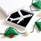 NEW! Plane Christmas bauble decoration