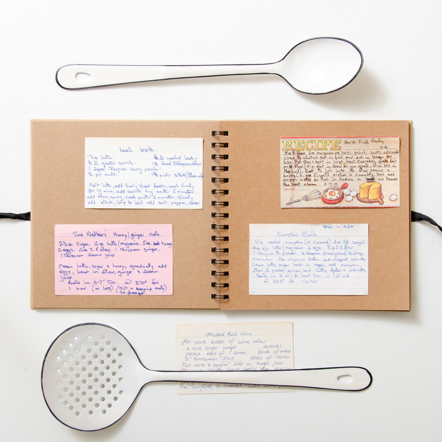 Recipes scrapbook