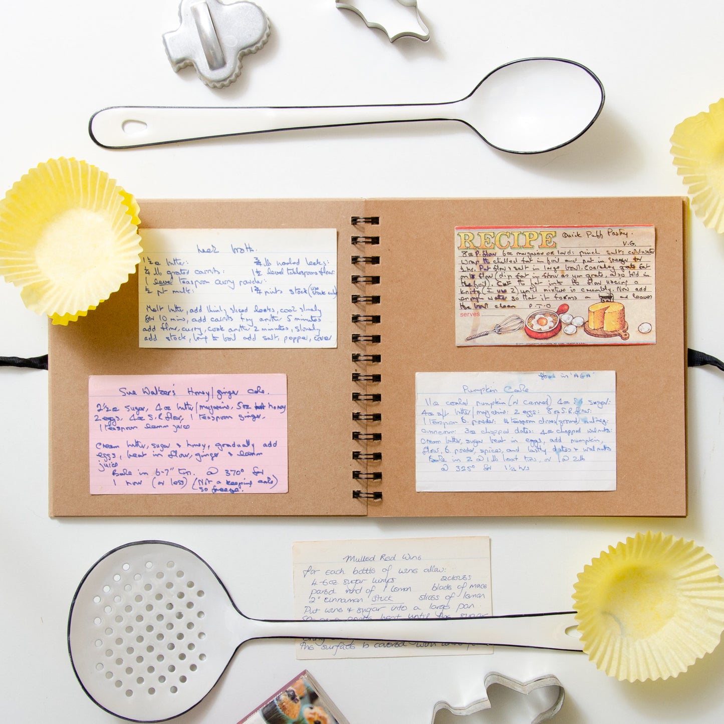 Recipes scrapbook