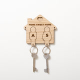 NEW! Personalised house key ring holder