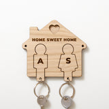 NEW! Personalised house key ring holder