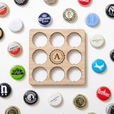 NEW! Personalised initial beer cap coaster