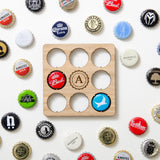 NEW! Personalised initial beer cap coaster