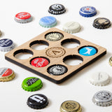 NEW! Personalised initial beer cap coaster