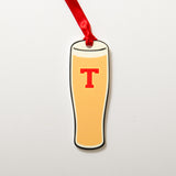 NEW! Lager beer bottle Christmas Bauble Decoration