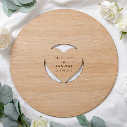 NEW! Wooden wedding guest book sign