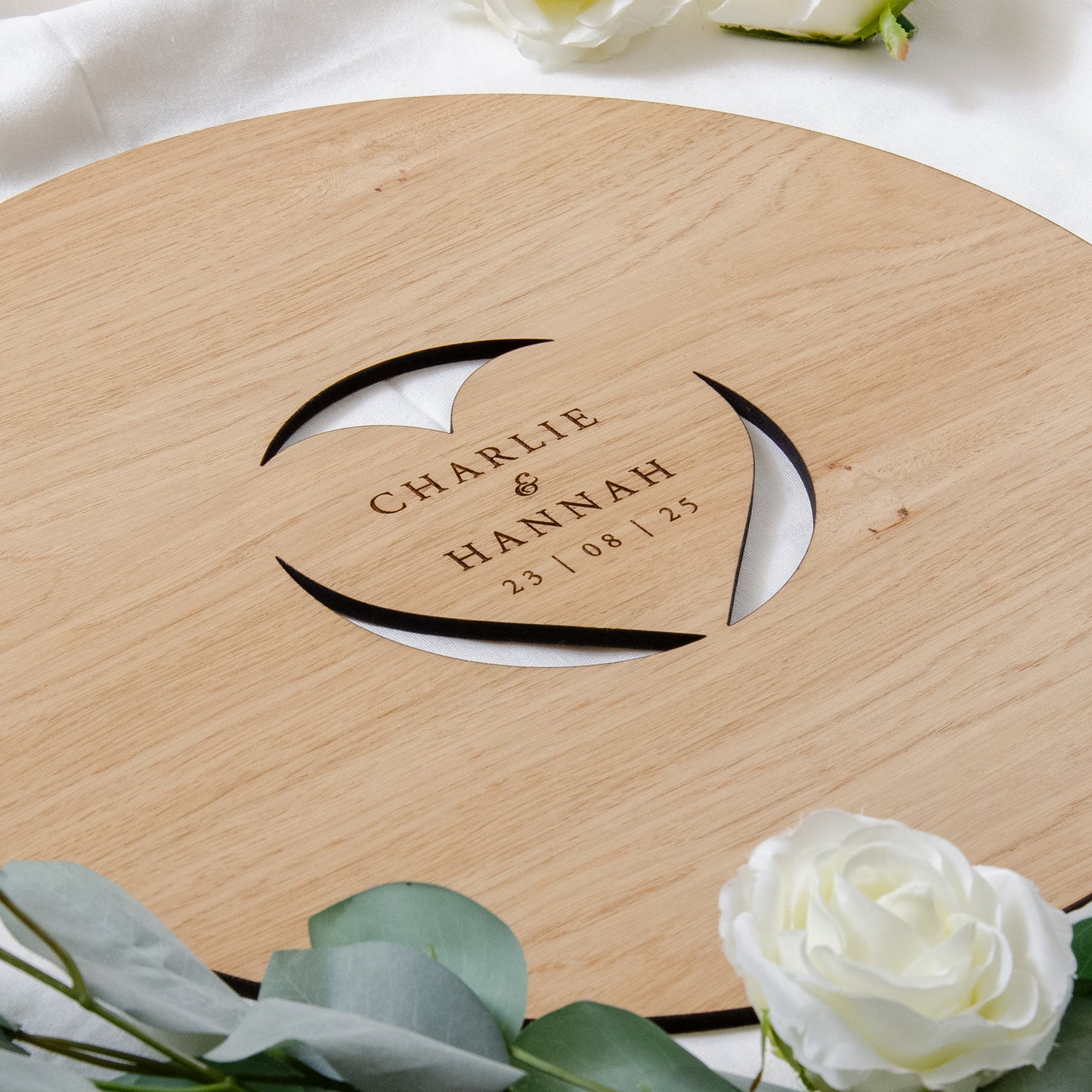 NEW! Wooden wedding guest book sign