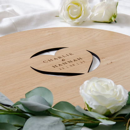 NEW! Wooden wedding guest book sign