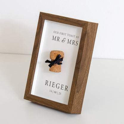 NEW! Our first toast cork saver frame