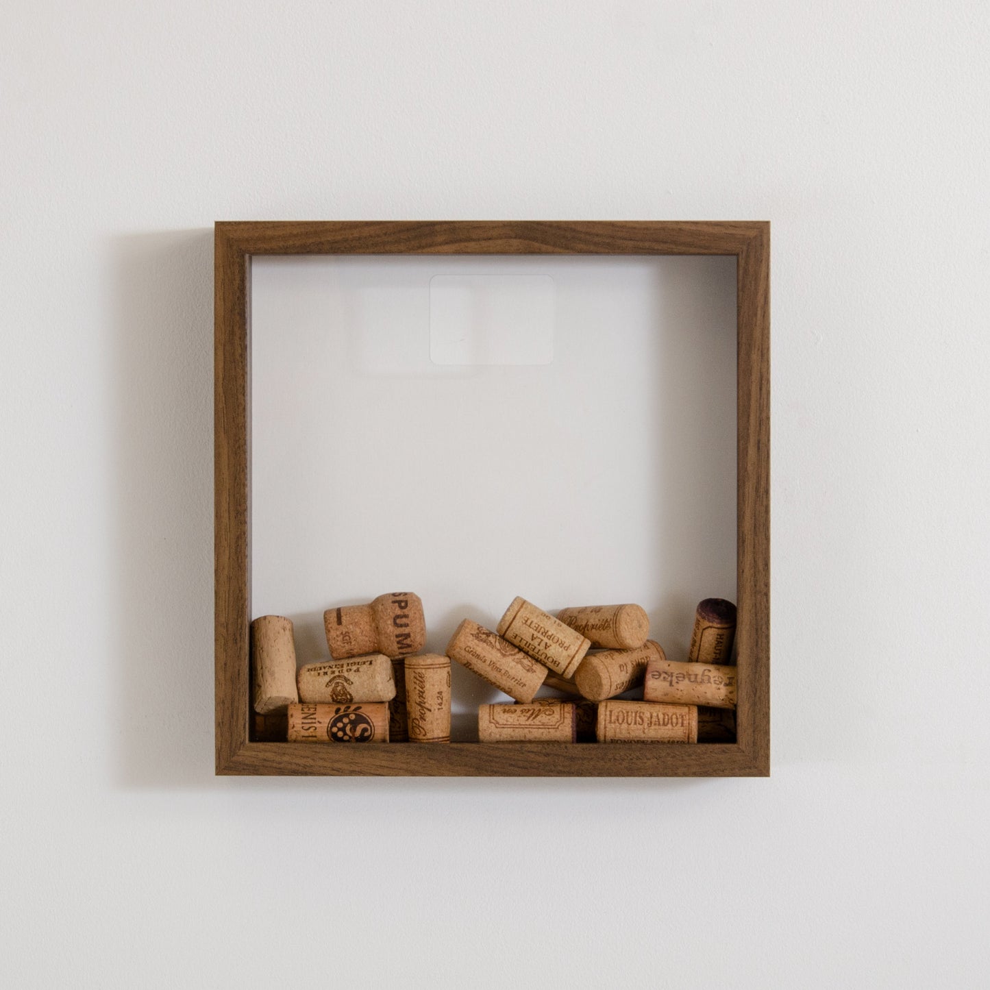 Wine cork collector frame