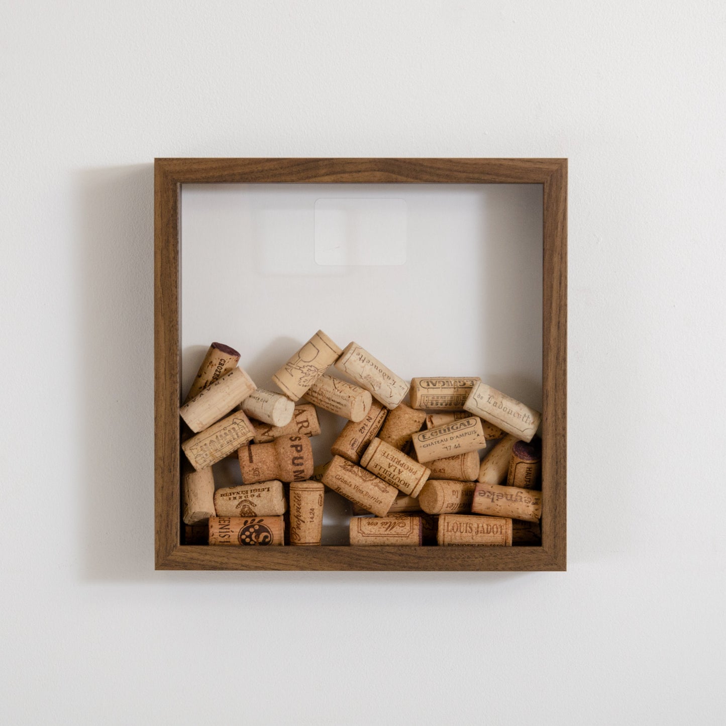 Wine cork collector frame