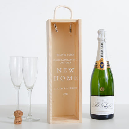 New home bottle gift box