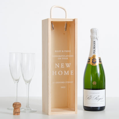 New home bottle gift box