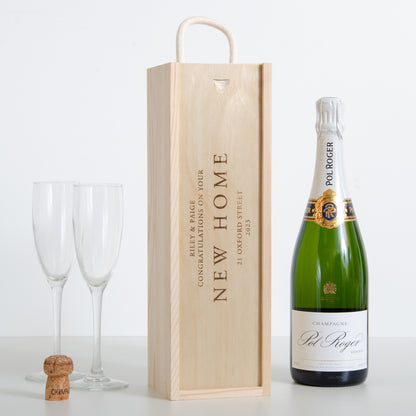 New home bottle gift box