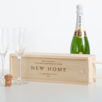 New home bottle gift box