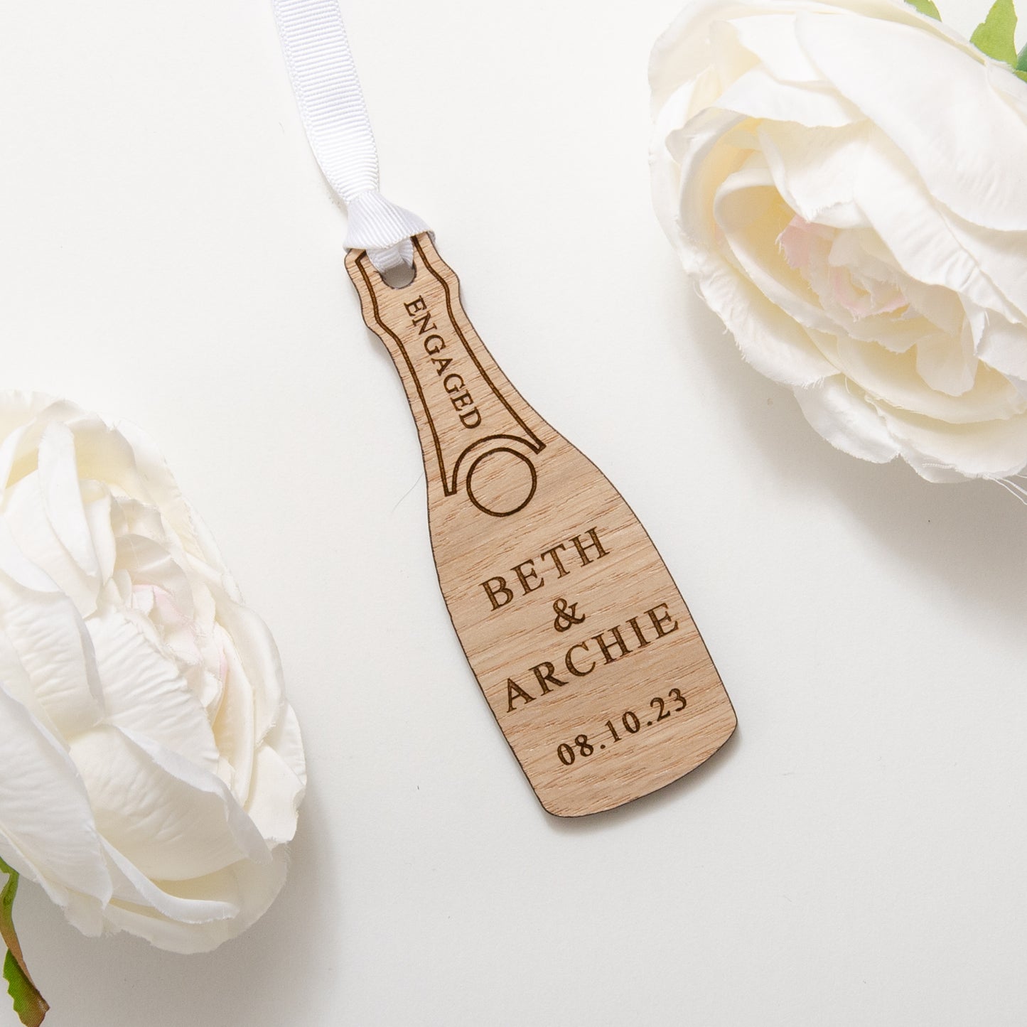 Personalised engagement ornament