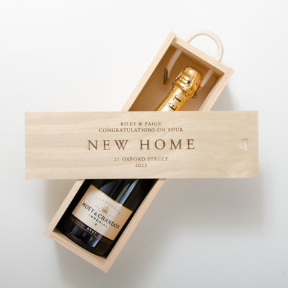 New home bottle gift box