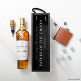 Wedding role bottle box gift