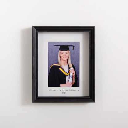 Personalised graduation photo frame