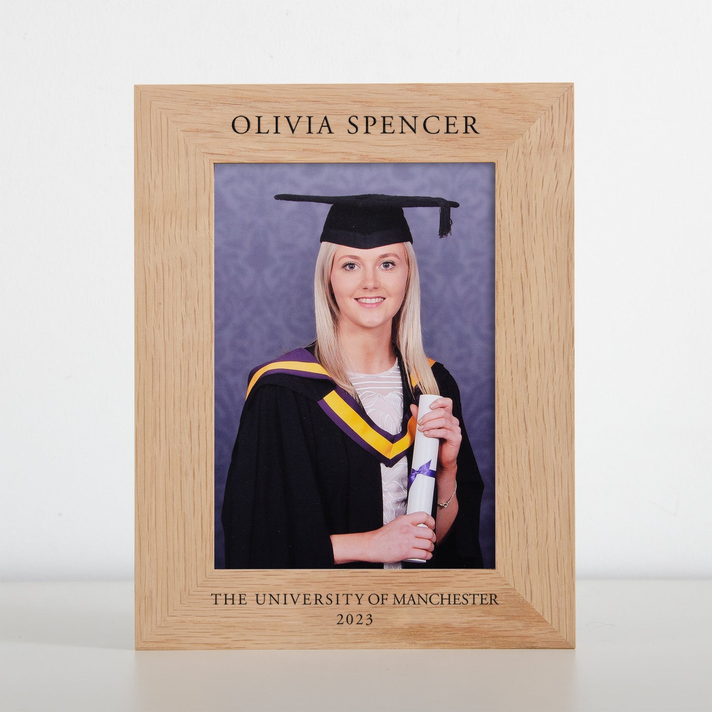 Personalised graduation photo frame