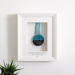 Personalised medal frame