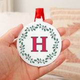 NEW! Initial bauble decoration