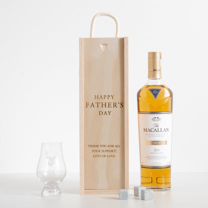 Happy Father's Day bottle box