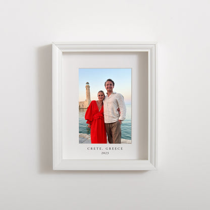 Personalised photo frame