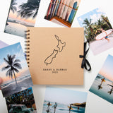 Travel country scrapbook