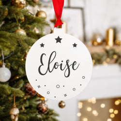 NEW! Personalised name bauble decoration