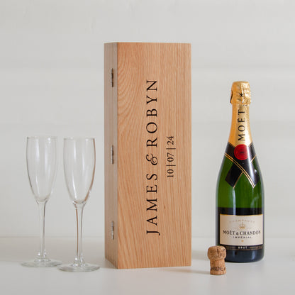 Personalised premium bottle box