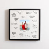 NEW! Wedding guest book photo frame