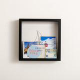 NEW! Adventures sailing boat memory box