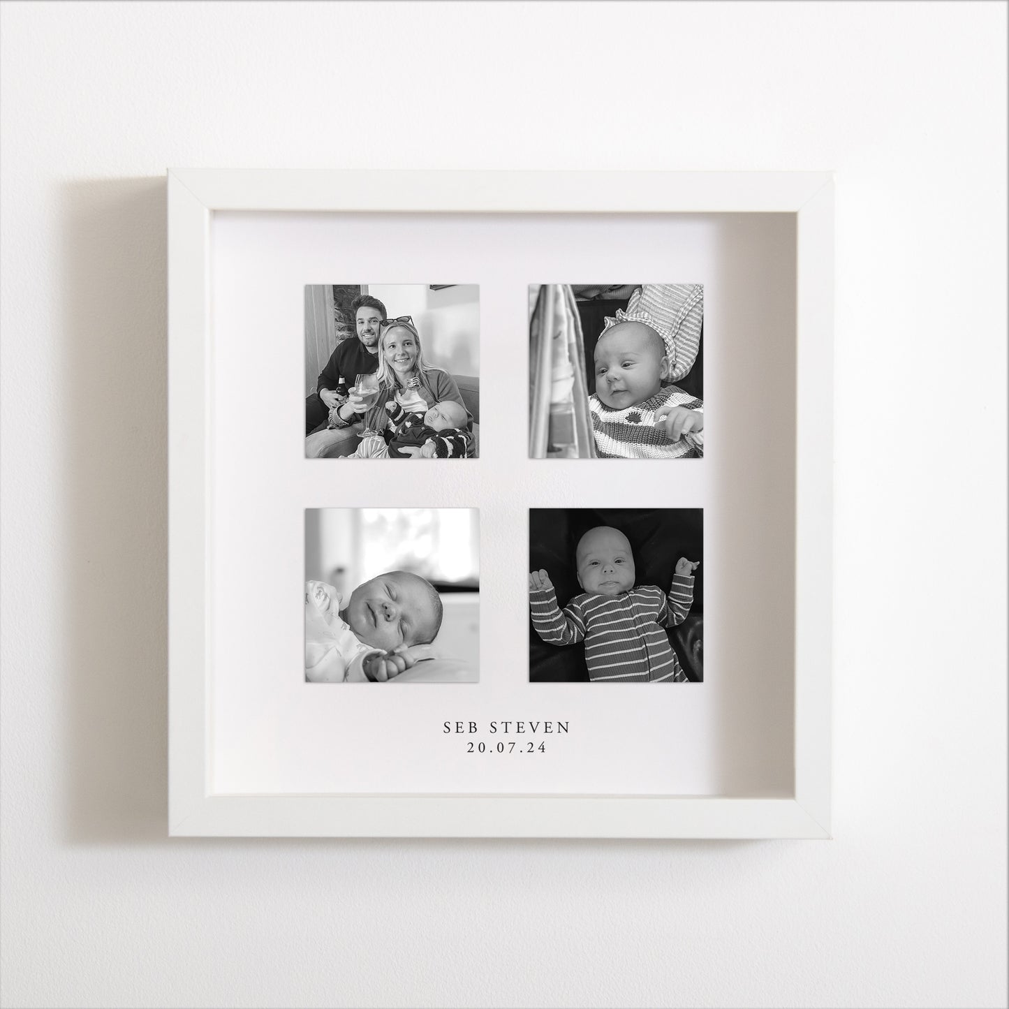 Personalised photo collage frame