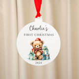 First Christmas bauble decoration