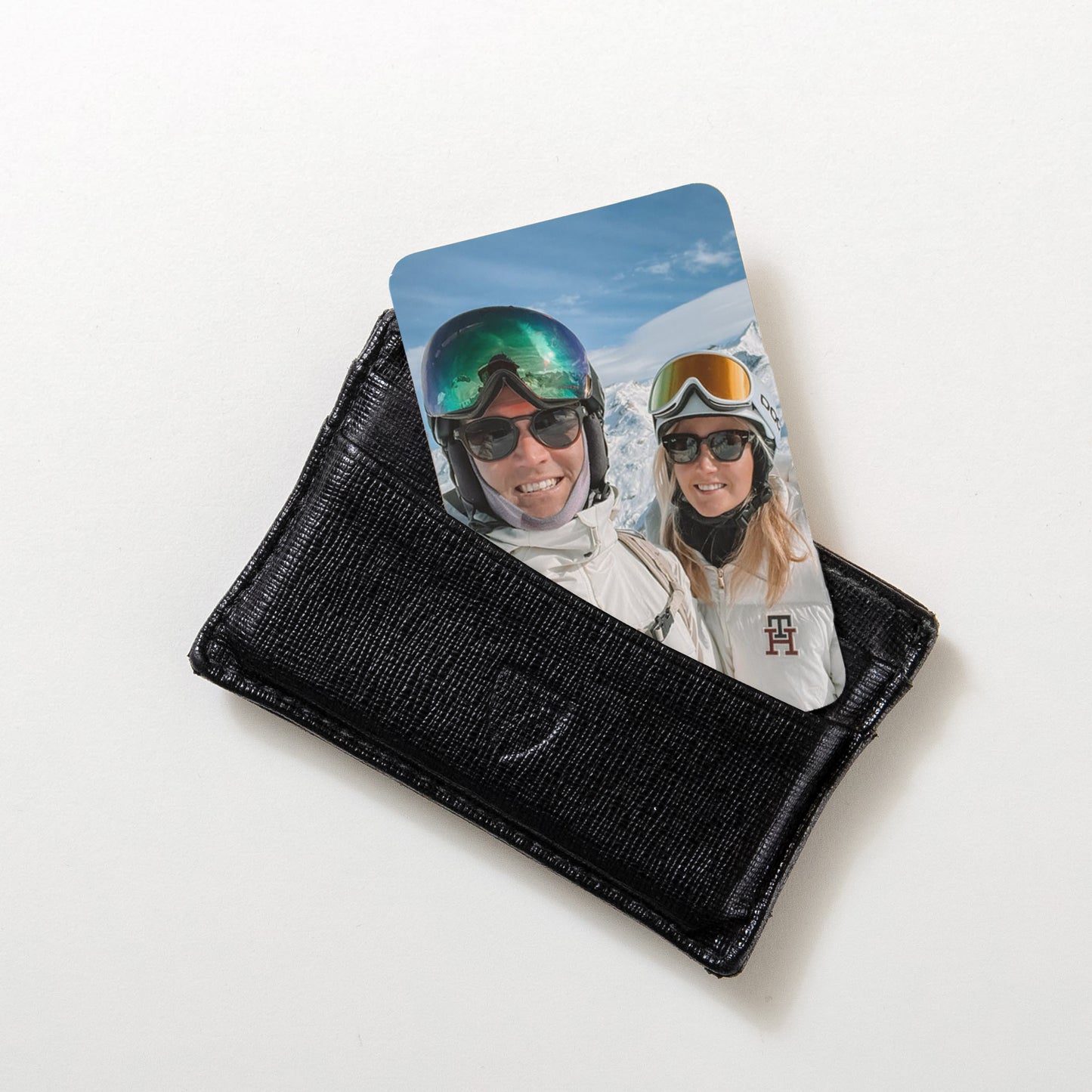 NEW! Personalised metal wallet photo gift