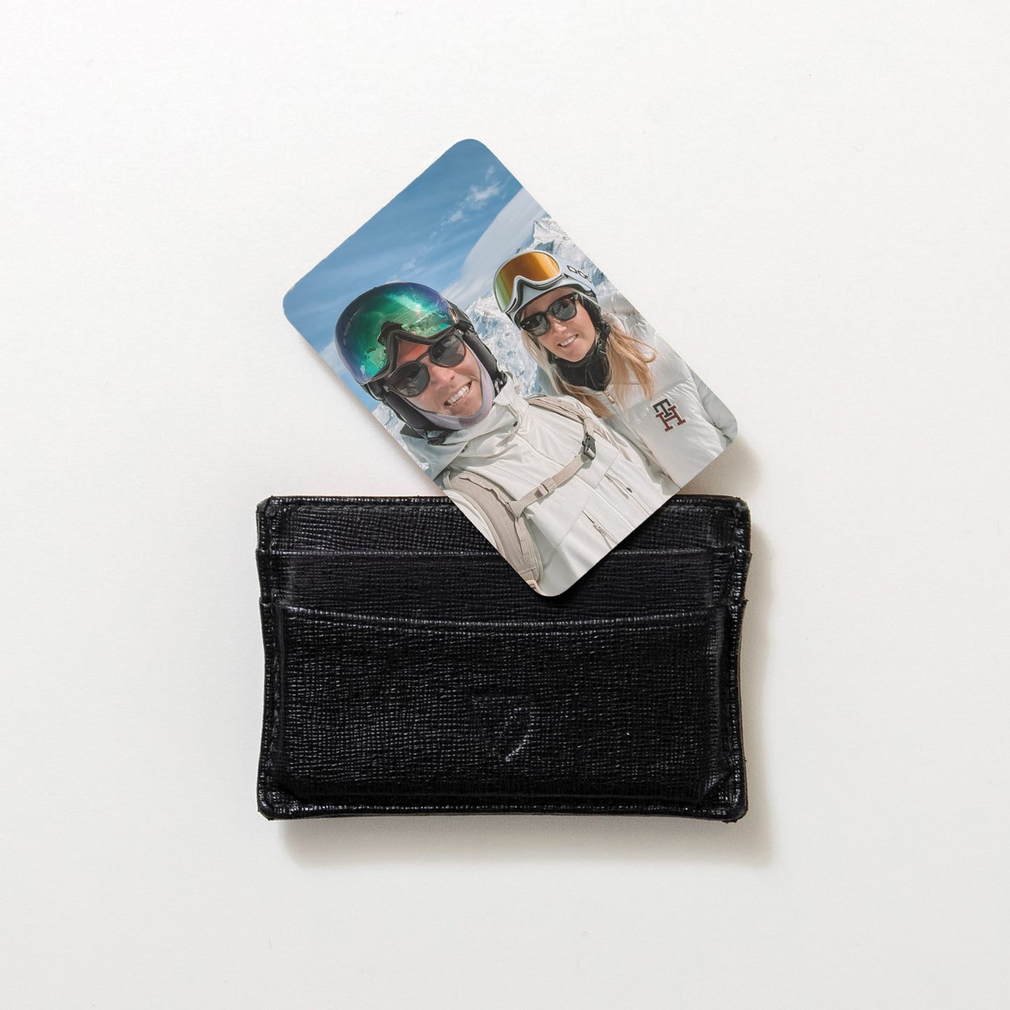 NEW! Personalised metal wallet photo gift