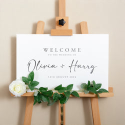 NEW! Wedding welcome sign