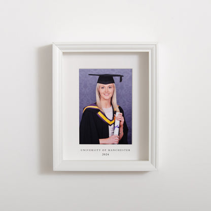 Personalised graduation photo frame