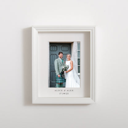 Personalised photo frame