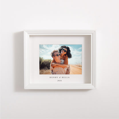 Personalised photo frame