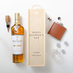 Happy Father's Day bottle box