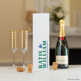 NEW! Personalised couple bottle gift box