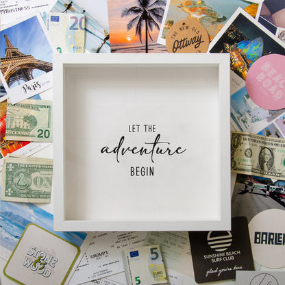 Let the adventure begin memory box