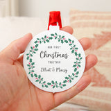 NEW! Our first Christmas together bauble