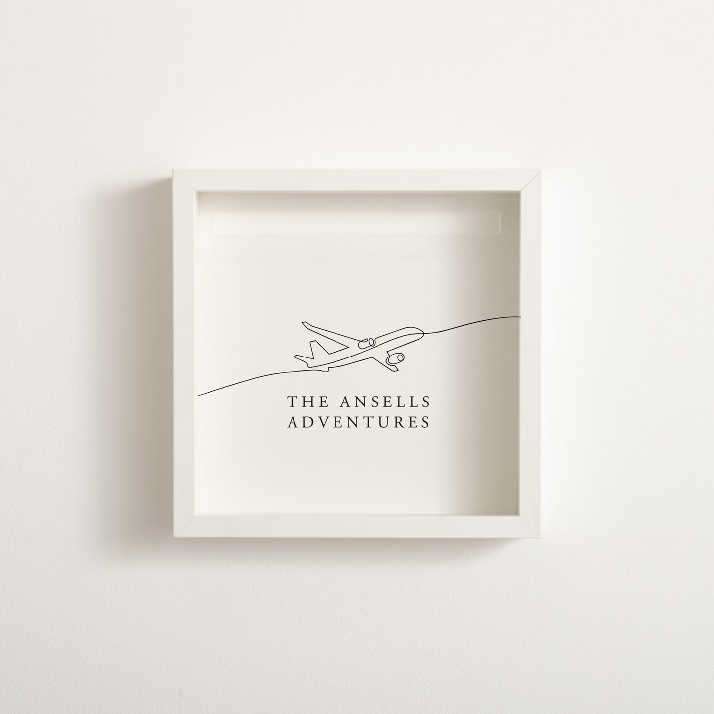 Adventures plane memory box