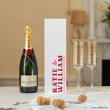 NEW! Personalised couple bottle gift box