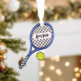 NEW! Tennis Christmas bauble decoration