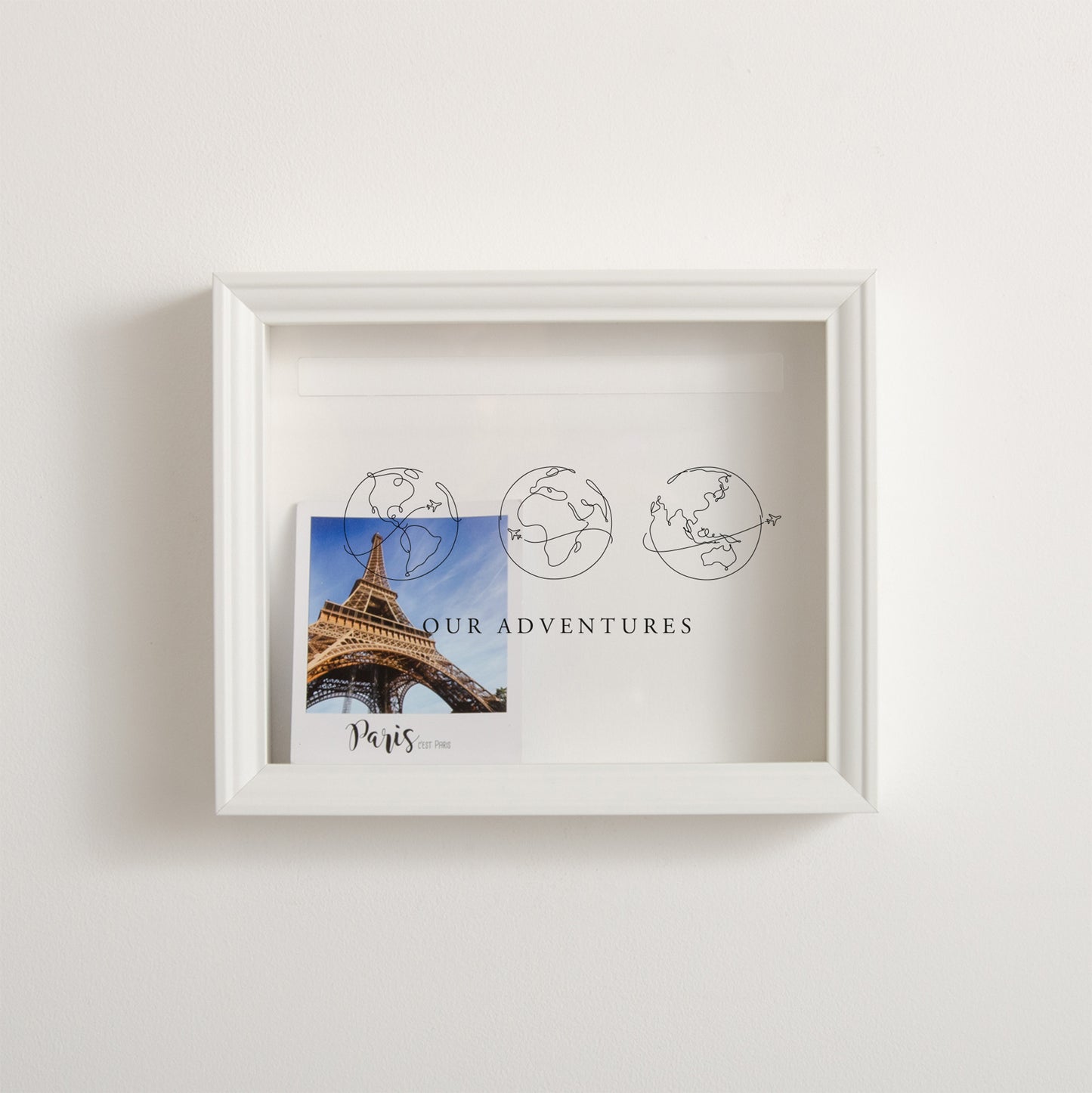 Adventures globe memory box