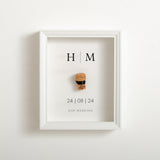 NEW! Wedding cork saver frame